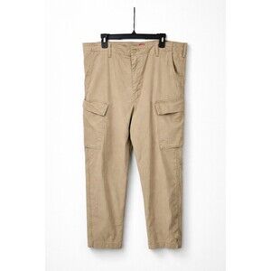 Levi’s XX Cargo Taper Pants Men 40x30 Khaki Beige Utility Workwear Pockets.